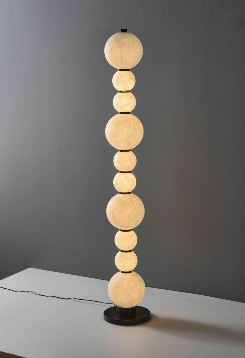 JM7002 10L Real Silk Floor Lamp silk decorative lighting product