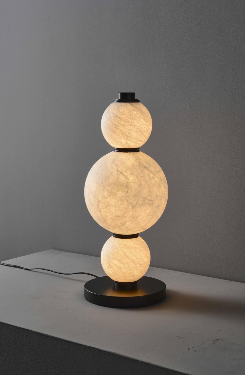 JM7002 3T Real Silk Table Lamp silk decorative lighting product